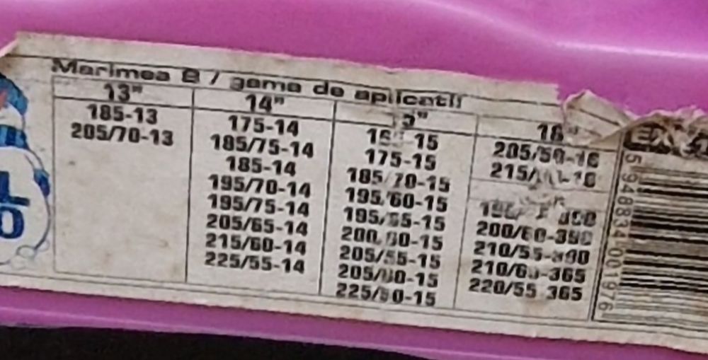 Lanțuri pentru zăpadă model Scăriță