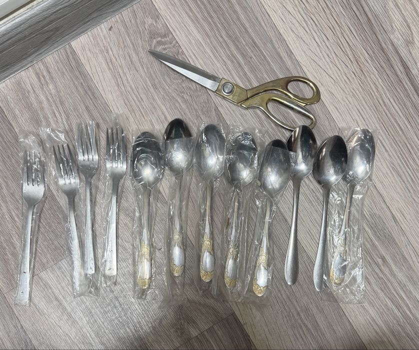 Ложки вилки б/у в хорошем состочнии, нержавейка