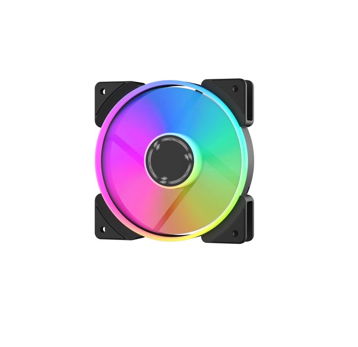 ^Кулер Fractal Design Prisma AL-12 PWM - Black ARGB Fan 3-pack