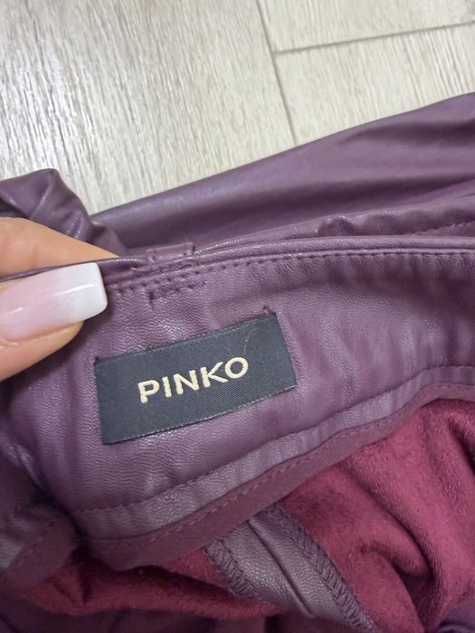 Кожен панталон Pinko