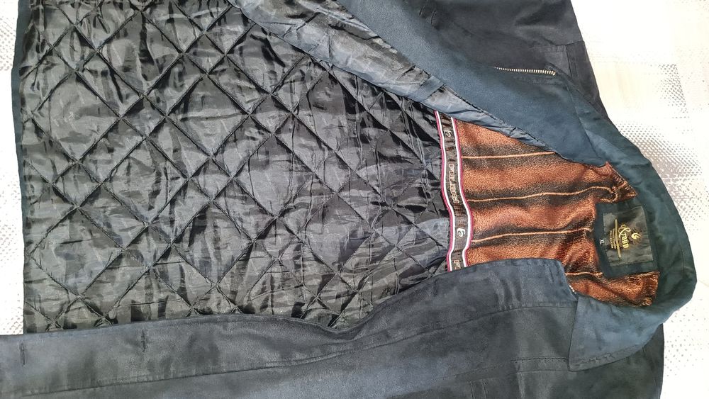 Мъжко палто XL от велур