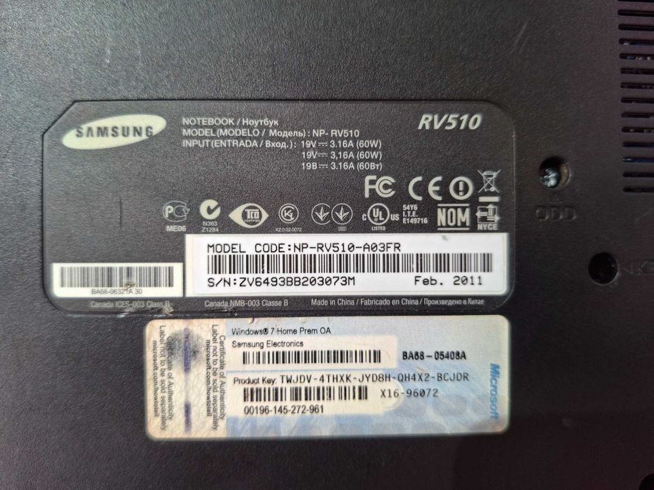 Laptop Samsung functional