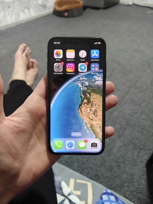 iPhone x память 256