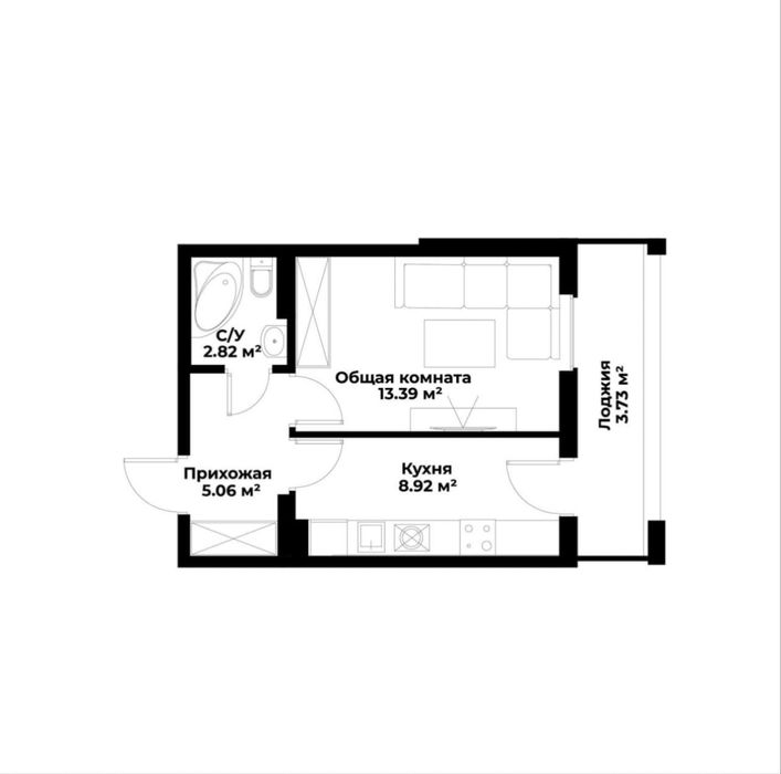 Продаётся ЖК Ассалом сохил 1комтная 31.47кв