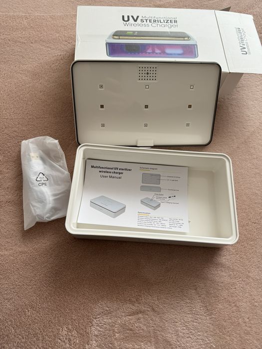 Incarcator wireless si sterlizator