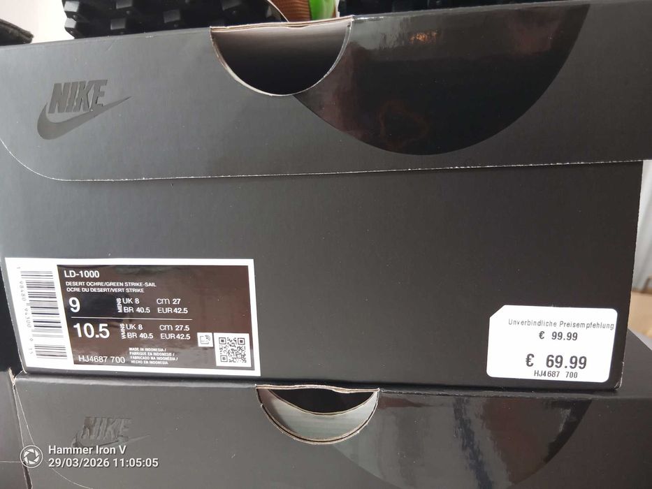 Оригинални маратонки Nike LD -1000