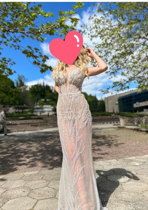 Абитюрентска рокля размер хс-Pembe Kenan