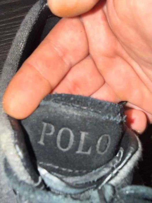 Pantofi Polo Ralph Lauren Vaughn-NE negri, mărimea 40