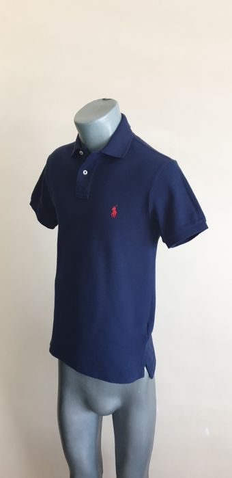 POLO Ralph Lauren Pique Cotton Slim Fit / S / ОРИГИНАЛ! Мъжка Тениска!