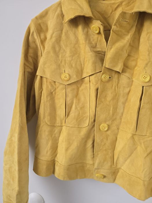 Дамско кожено яке-естествена кожа,ръчна изработка от Италия!