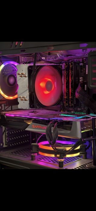 Продается ryzen 7 2700x Asus b450M-A