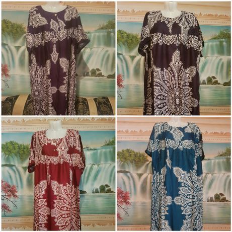 Штапелные платье Индонезия и Таиланд.Отличное качество.Штапел Таиланд.