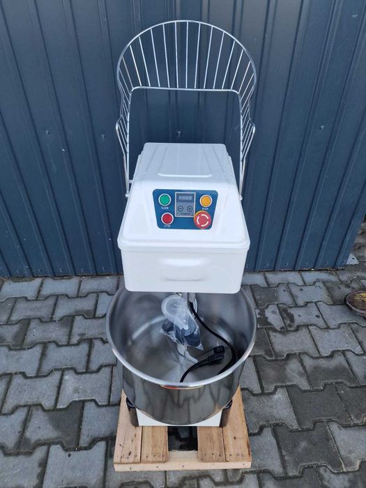 Malaxor Spiral Profesional 20L pentru Brutării, Patiserii și HoReCa, Putere 1500W