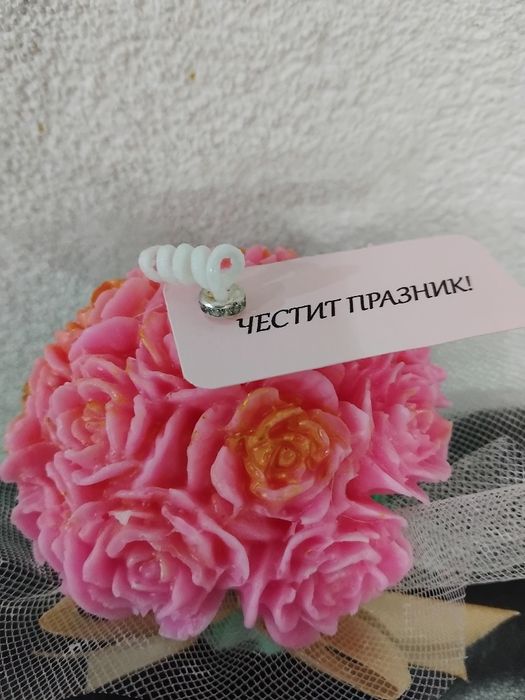 Ръчно изработени декоративни свещи за подарък и украса дом!!