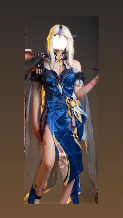 Genshin Impact Cosplay DokiDoki Ningguang Геншин Импакт Косплей