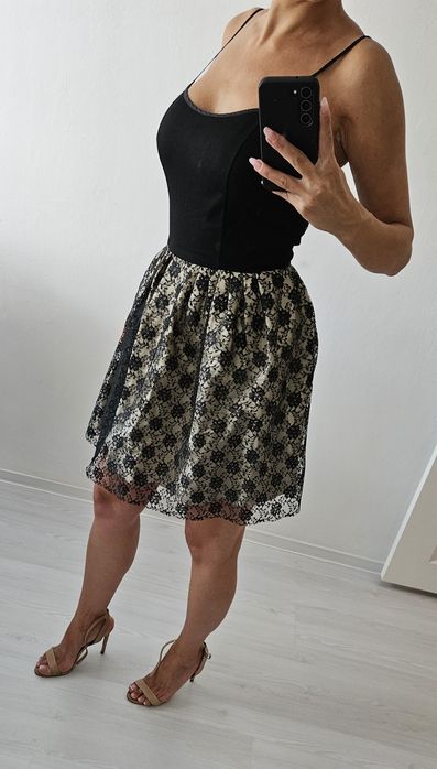 Rochie seara midi S noua Irina Schrotter