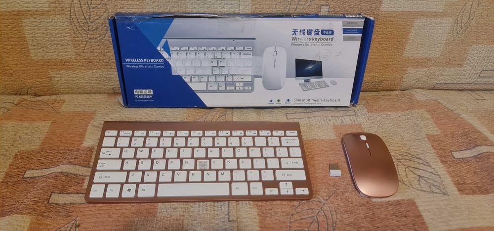 K1280 Wireless 2.4G Bluetooth Keyboard  ROZZZ   Pc & Mac