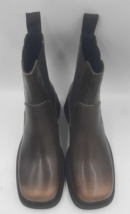 Superbe botine retro /ghete chelsea VAGABOND noi piele naturala degradee foarte comode si usoare 40