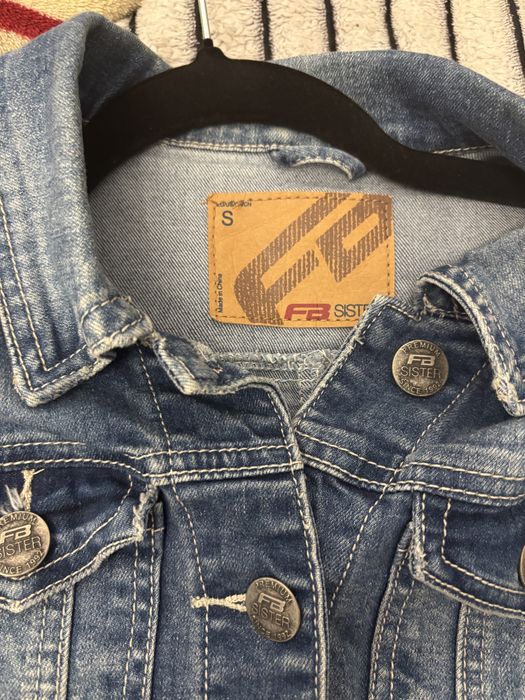 Jacheta denim marime s