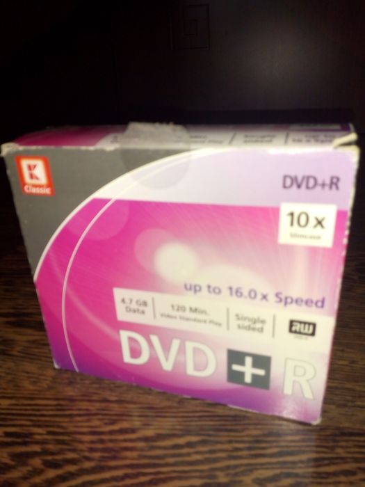 Нови дискове DVD/кутия 10бр.