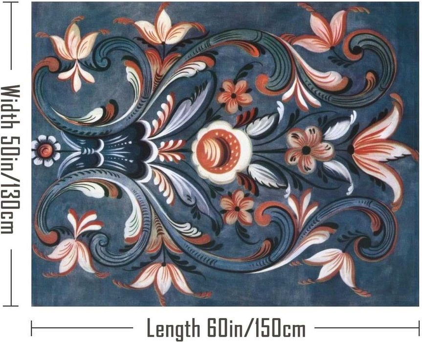 Patura pufoasa fleece model traditional norvegian 127x152 cm pentru canapea pat moale calduroasa