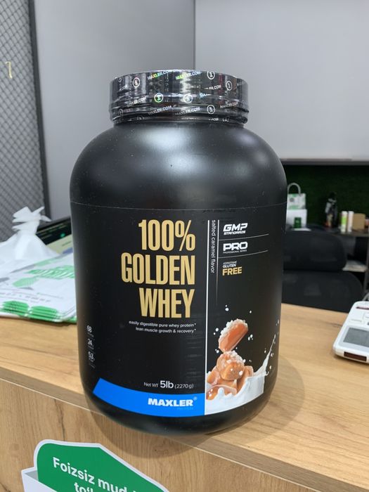 Maxler 100% Golden Whey Salted Caramel 2.27 kg