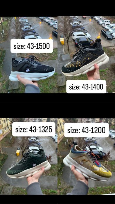 Versace chain reaction ( dior b23- of white - balenciaga