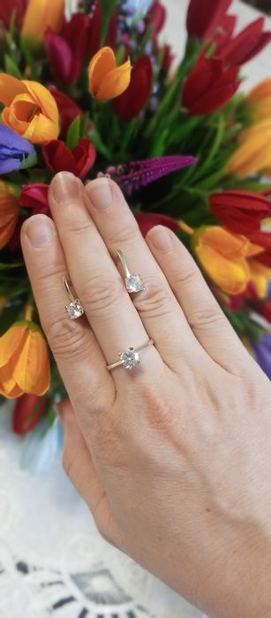 Комплект серебро кумуш