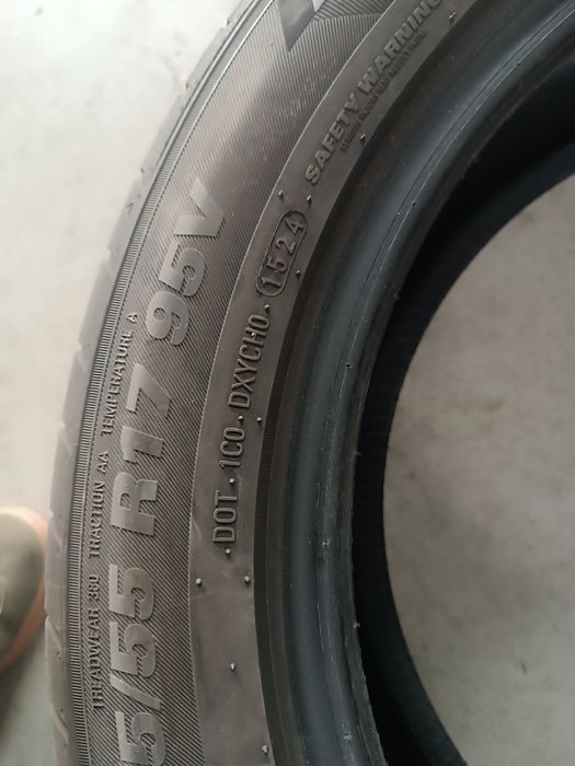 2buc Anvelope Vara 205 55 17 Kumho dot2024