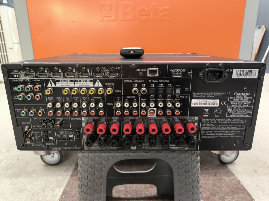 Pioneer vsx 2020 7x150 watt