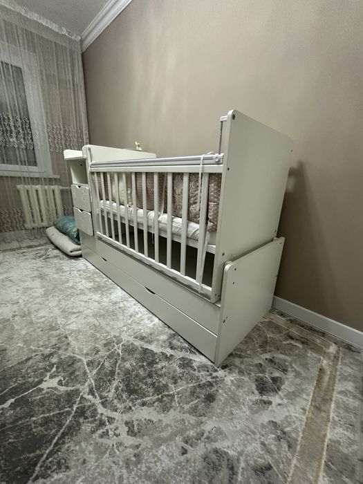 Кровать манеж + коляска