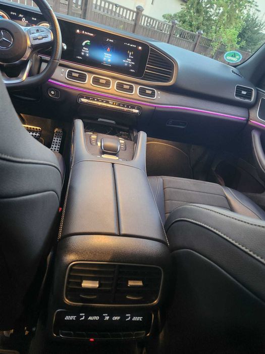 GLE 350de AMGline perne aer, pornire incalzire auxiliara din aplicatie