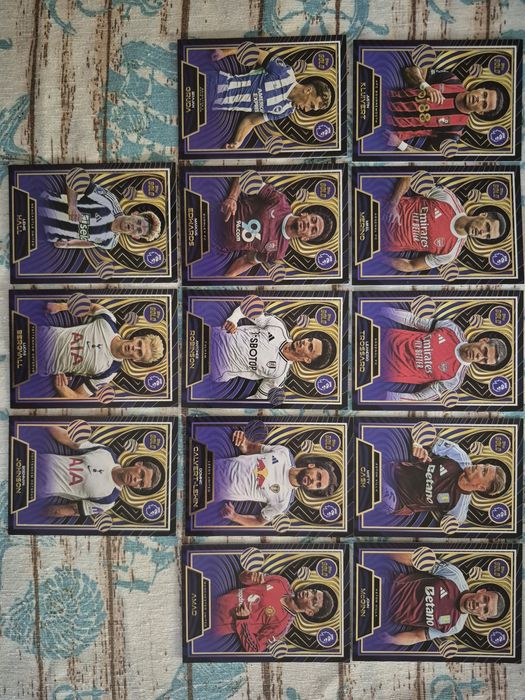Topps Gold EPL 25/26 Base & Inserts