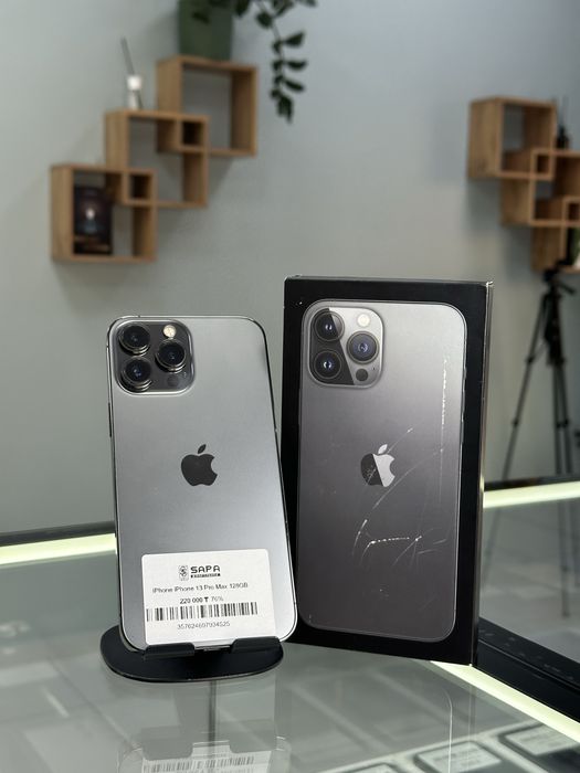 айфон 13 про макс черный