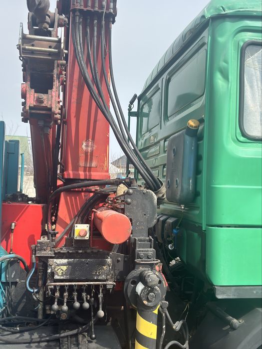 Крана манипулятор установка