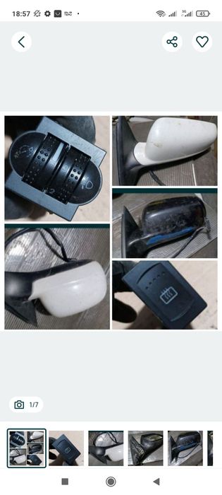 Buton dezaburire,rotiță lumini,oglindă,Passat b5,5 b5,airsoft escalada