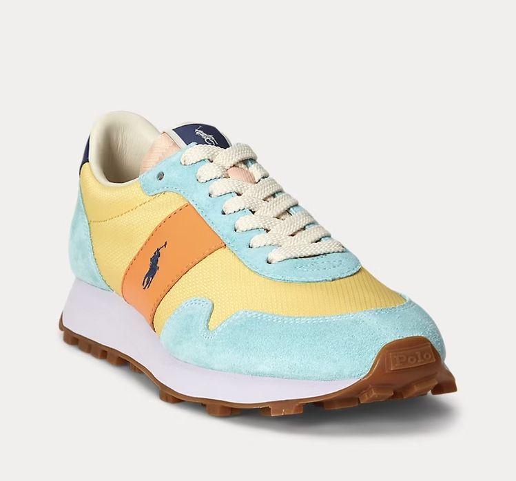 Polo Ralph Lauren Trail 125 Suede-Mesh Trainer ОРИГИНАЛ дамски сникърс