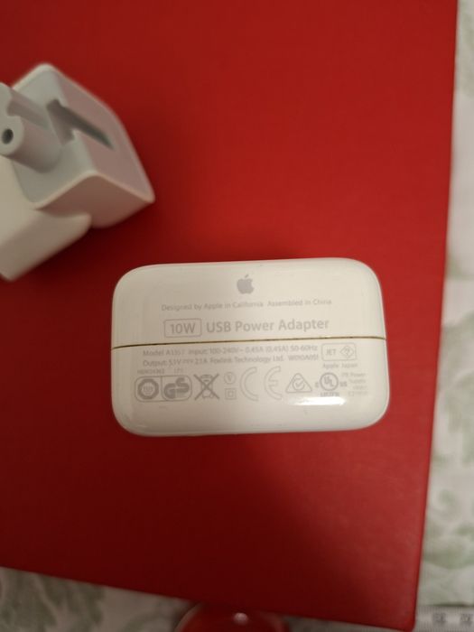 Зарядка адаптер apple 10w