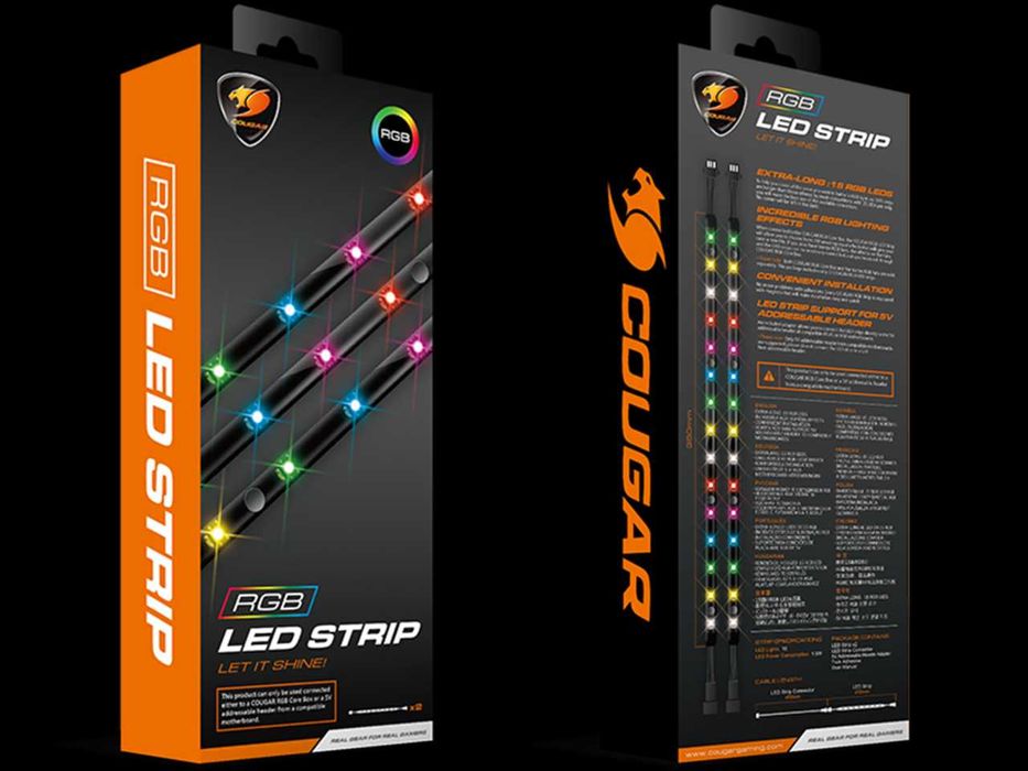 DeepCool MATREXX 30 + Cougar RGB LED Strip - Нови и Неупотребявани
