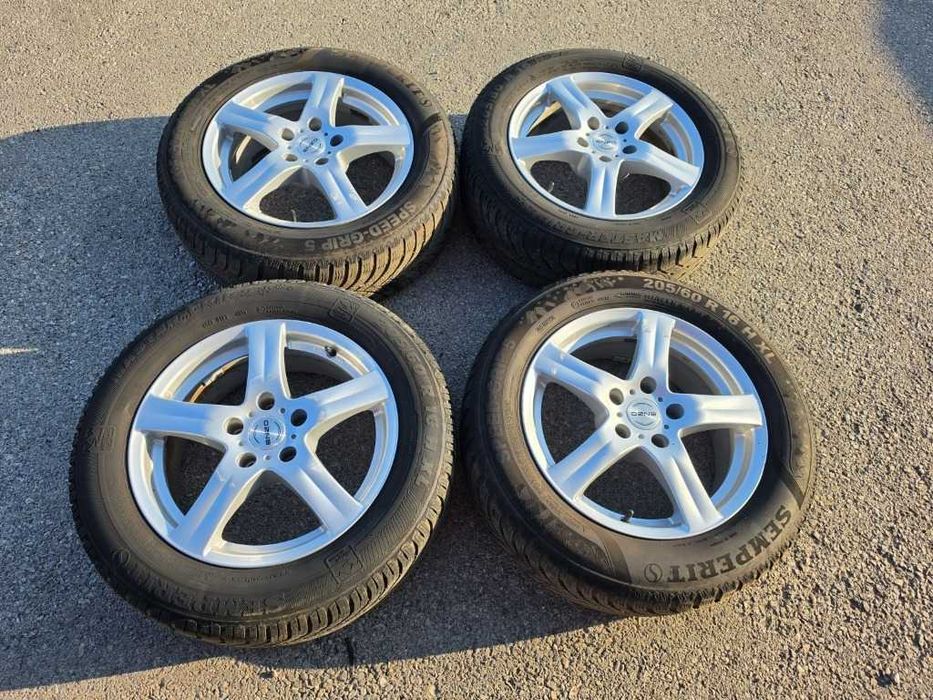 4бр гуми с алуминиеви джанти за Audi, VW, Seat, Skoda