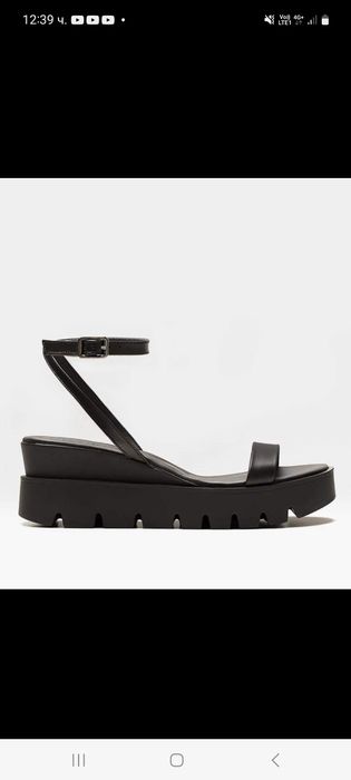 Сандали Биянки естествена кожа-38 номер, обувани веднъж,като нови