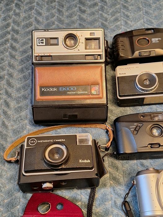 Aparate foto colecție Kodak, Nikon, stare impecabila