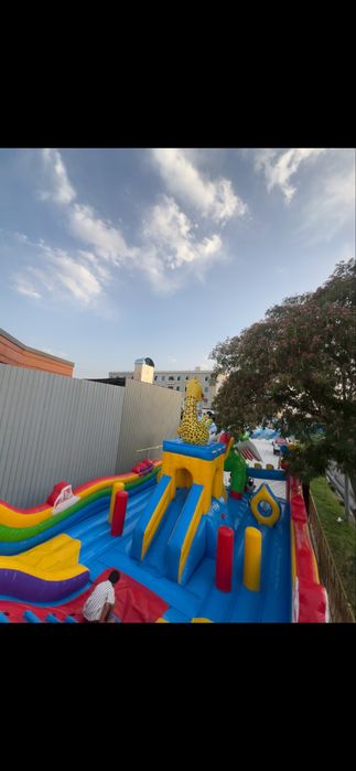 Batut arenda ijara ga qoyiladi turli xil model va razmerlarda mavjud