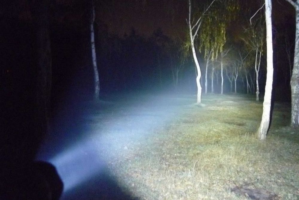 Мощный электрофонарь