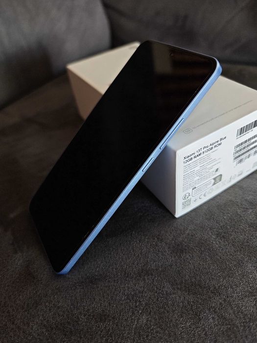Telefon mobil Xiaomi 13T Pro, 12GB RAM, 512GB, 5G, Dual SIM, Alpine Blue