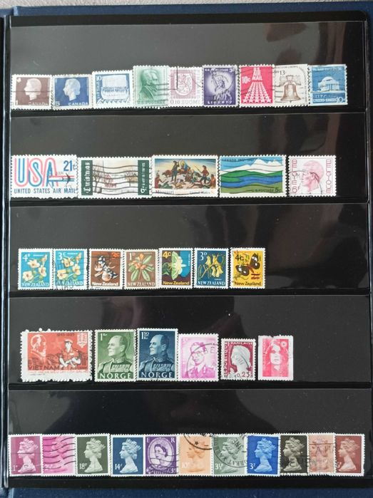 Колекция от 158  марки и Колекция Американски президенти и СССР