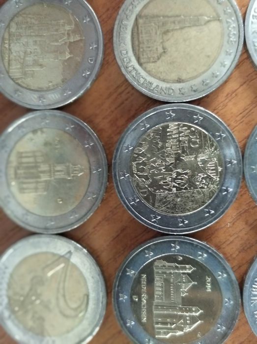 Монеты евро продам