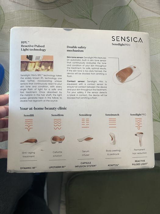 Sensica IPL epilare definitiva!