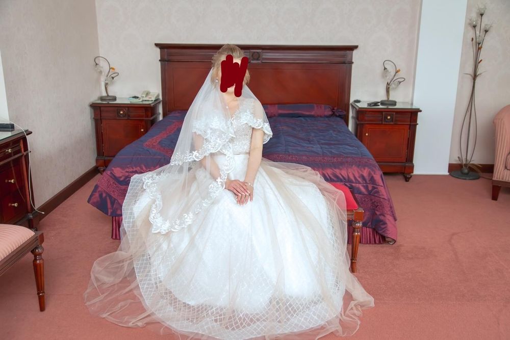 Свадебное платье 130000тг