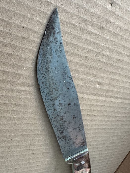 Стар нож 30см , гравиран